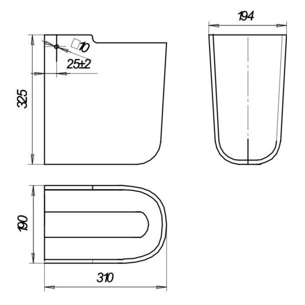 Полупьедестал Sanita Luxe Best Color Red