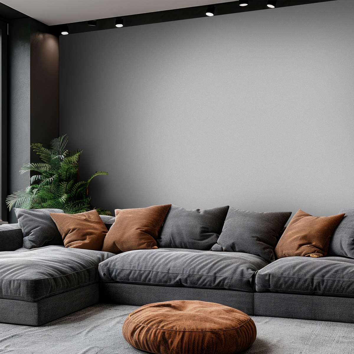 Обои WallSecret Karelia 9136-03 серые однотонные 1,06х10,05 м