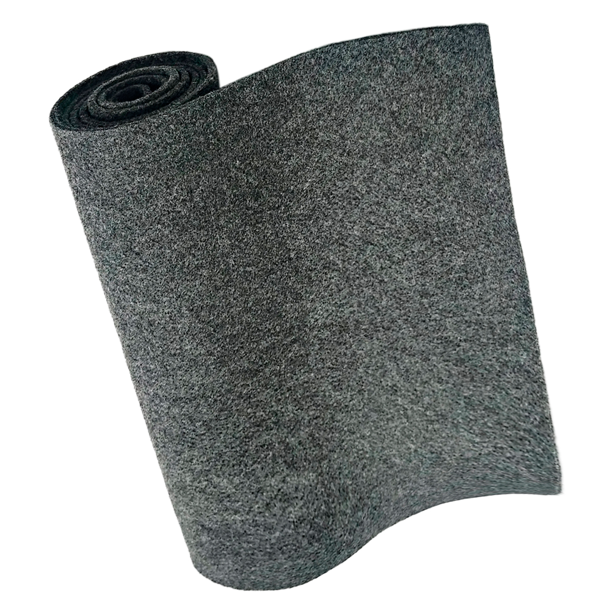 Коврик для бани 150х50 см серый Скрутка Бацькина баня