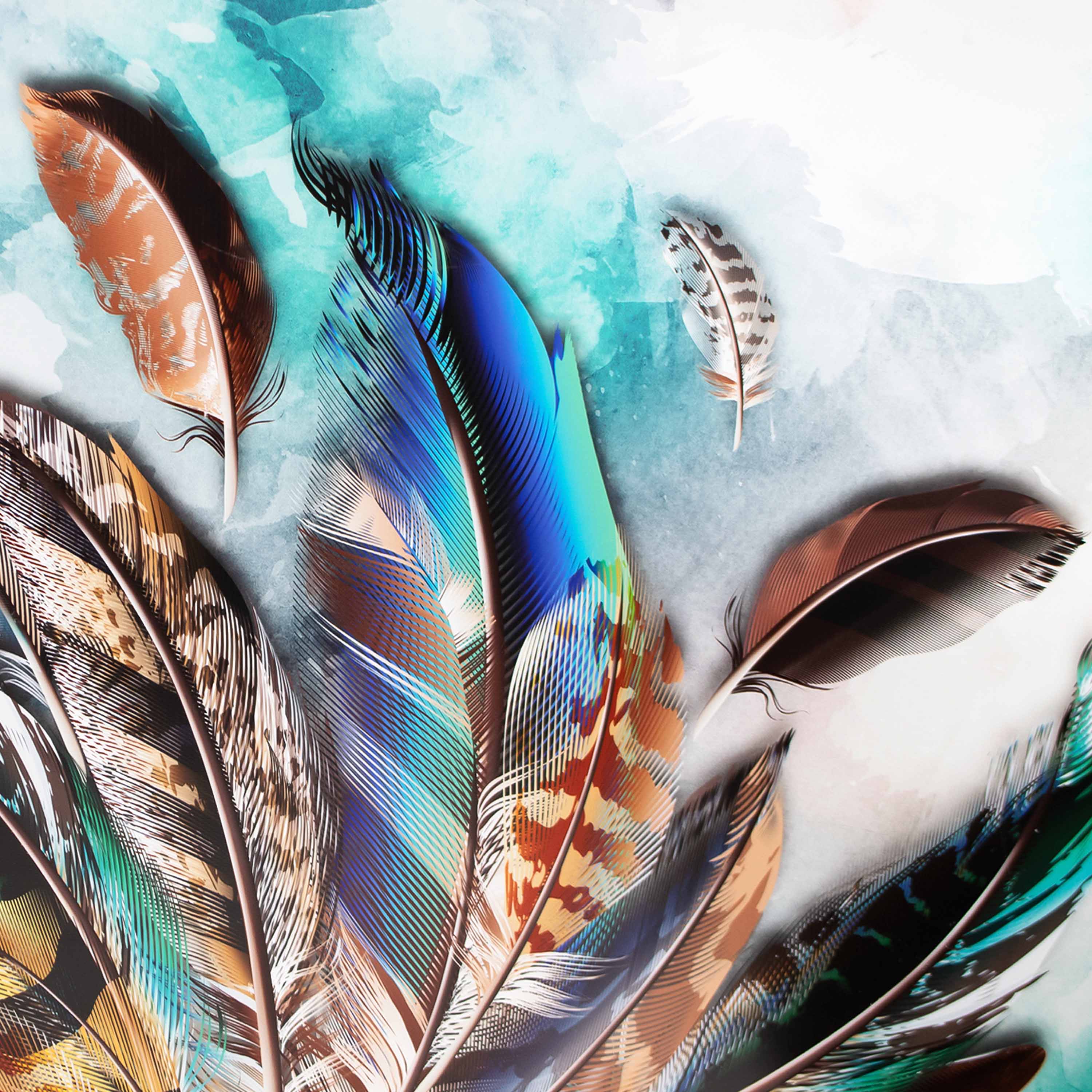 Холст S-4530L 60x100 cм Перышки