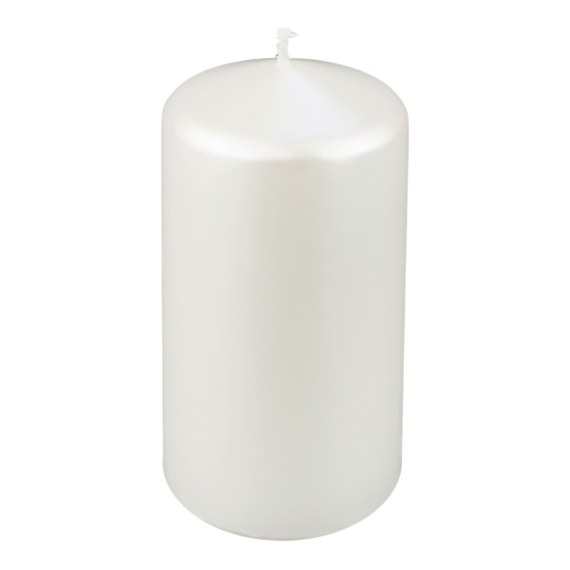 Свеча колонна металлик перламутровая 60х120 классическая Bartek