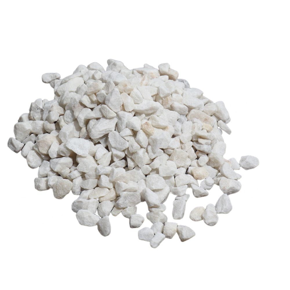 Крошка мраморная белая 4 кг фракция 5-10 мм