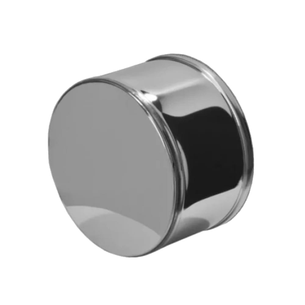 Заглушка для тройника нерж 0,5 мм d115х180 мм Везувий