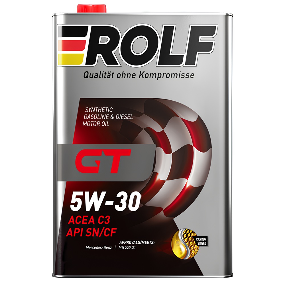 Масло моторное 5W-30 синтетическое Rolf GT SN/CF A3/B4 1 л