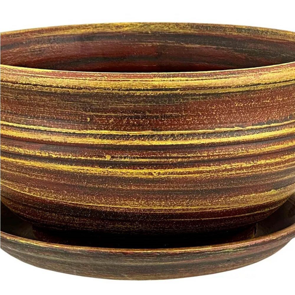 Горшок фиалочница Кантри шоколад 19 см 1,5 л