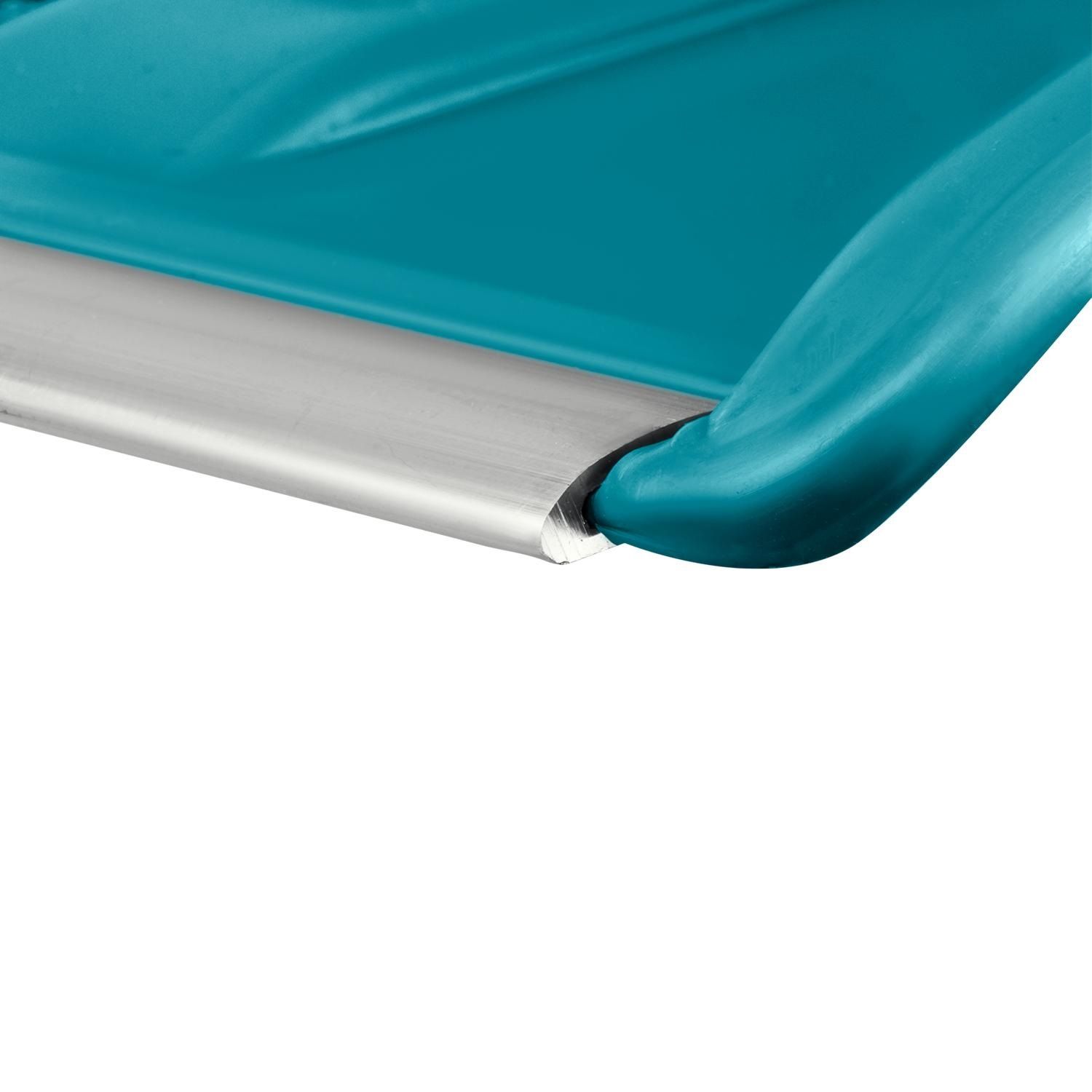 Лопата снеговая пластиковая стеклопластиковый черенок 400х430 мм Grinda PROLine Fiber-400