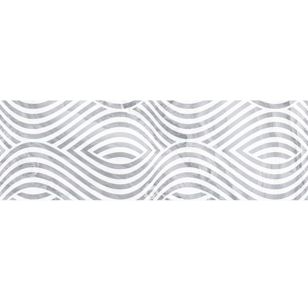 Декор Gracia Ceramica Ginevra decor 01 30х90 см серый
