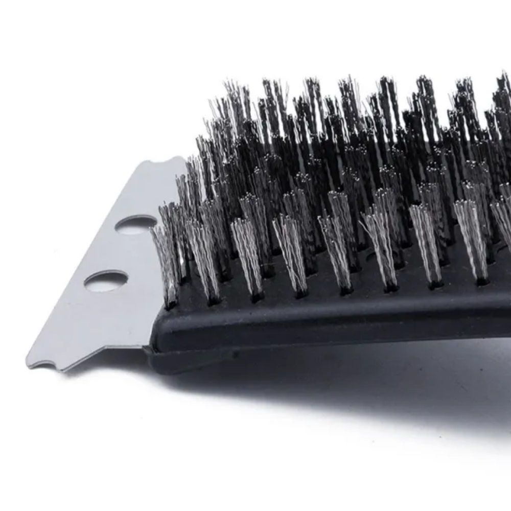 Щетка-скребок для чистки барбекю 2 в 1 21,5 см