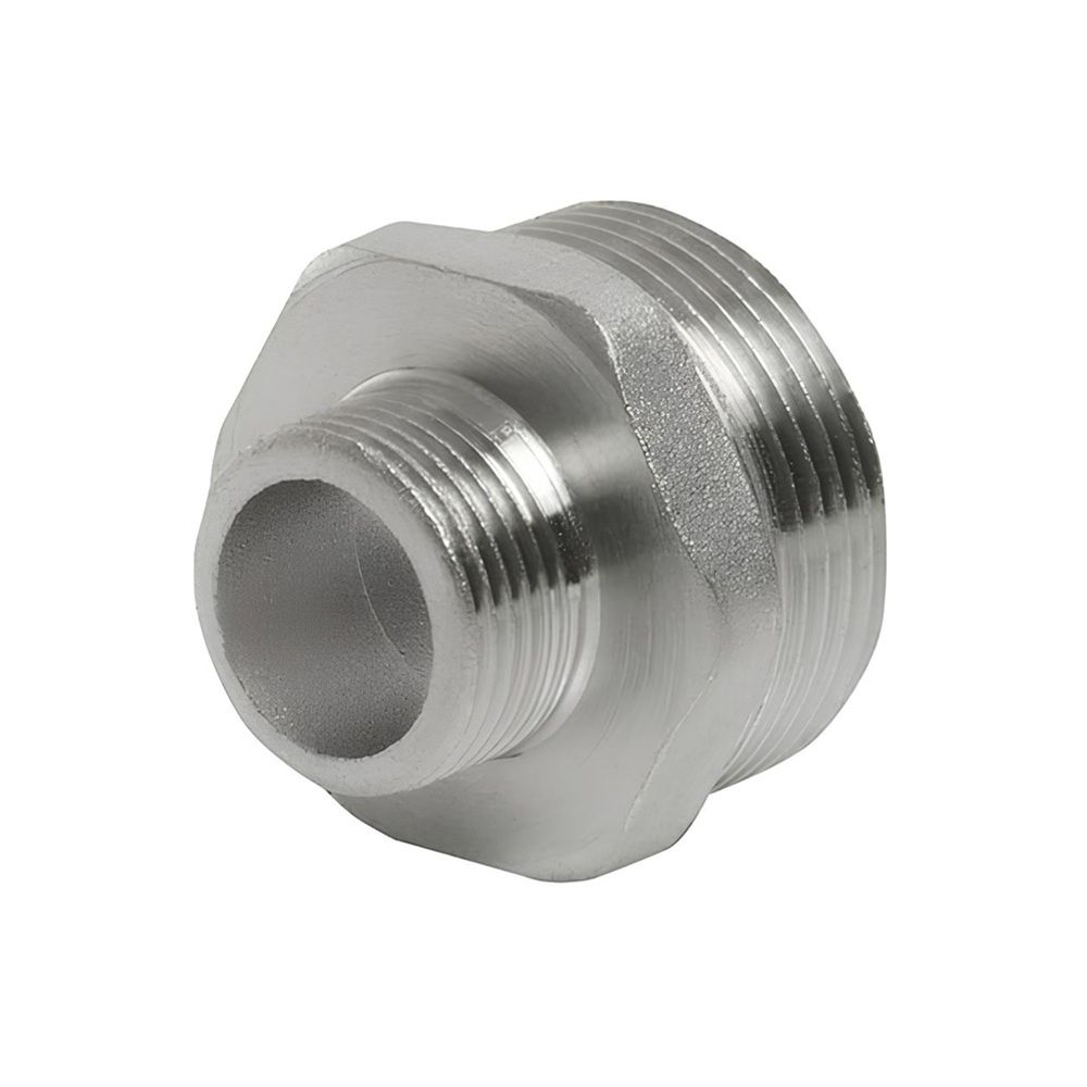 Ниппель переходной латунь 3/4"х1 1/4" НР/НР