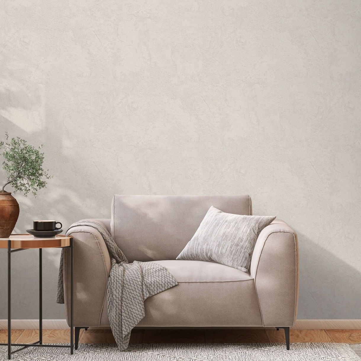 Обои 5058-17 Diamond 1,06х10 м Wall фон бежевый