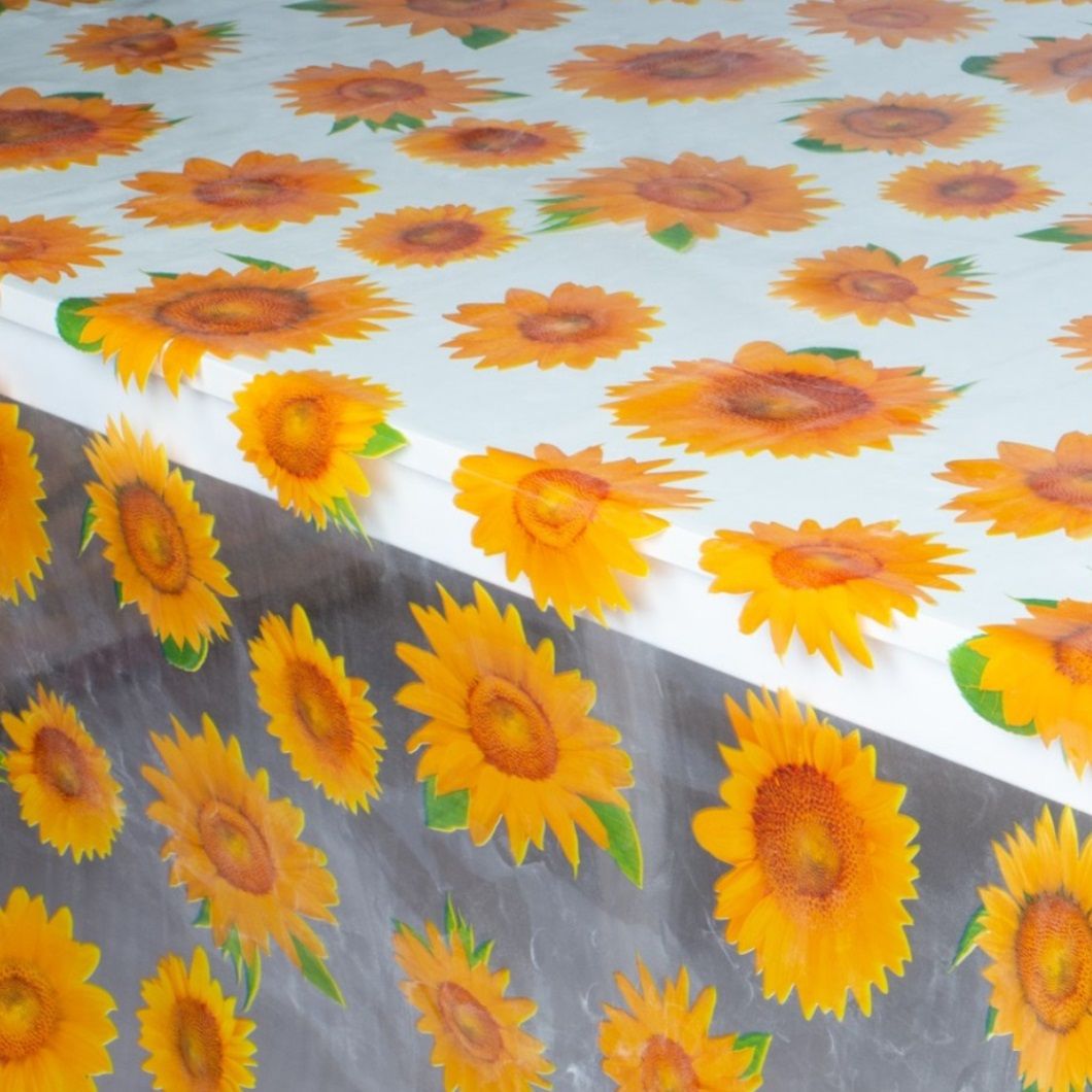 Клеенка ПВХ без основы Dekorelle Nicole 027 1,37 м