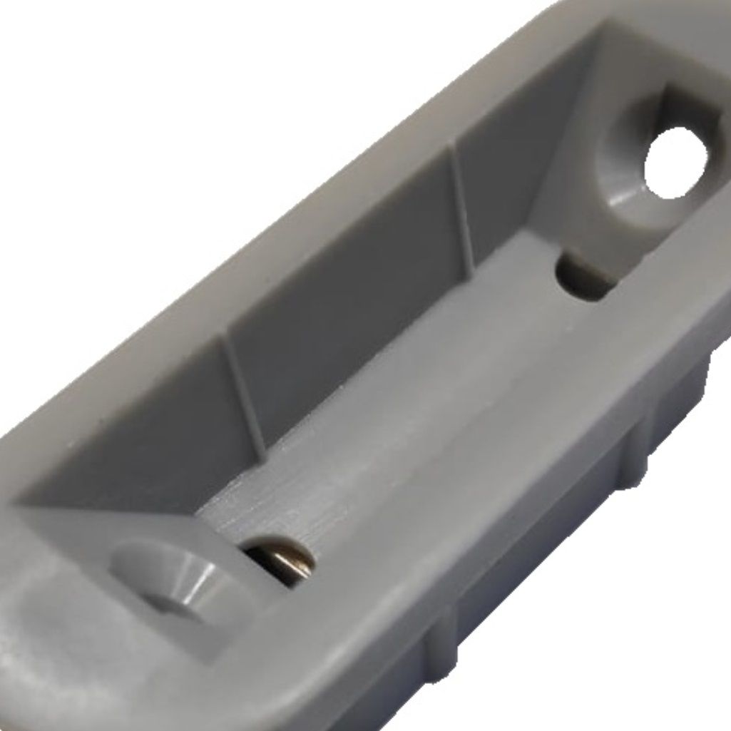 Планка ответная Гардиан 1М для двери Invisible матовый хром