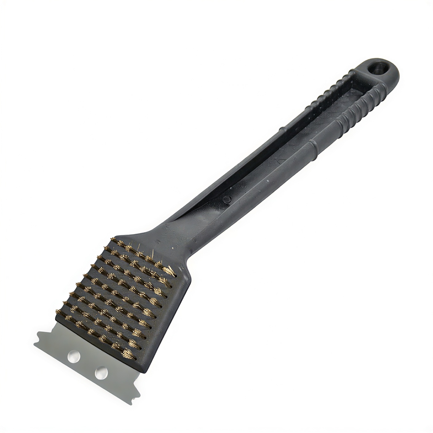 Щетка-скребок для чистки барбекю 2 в 1 28 см