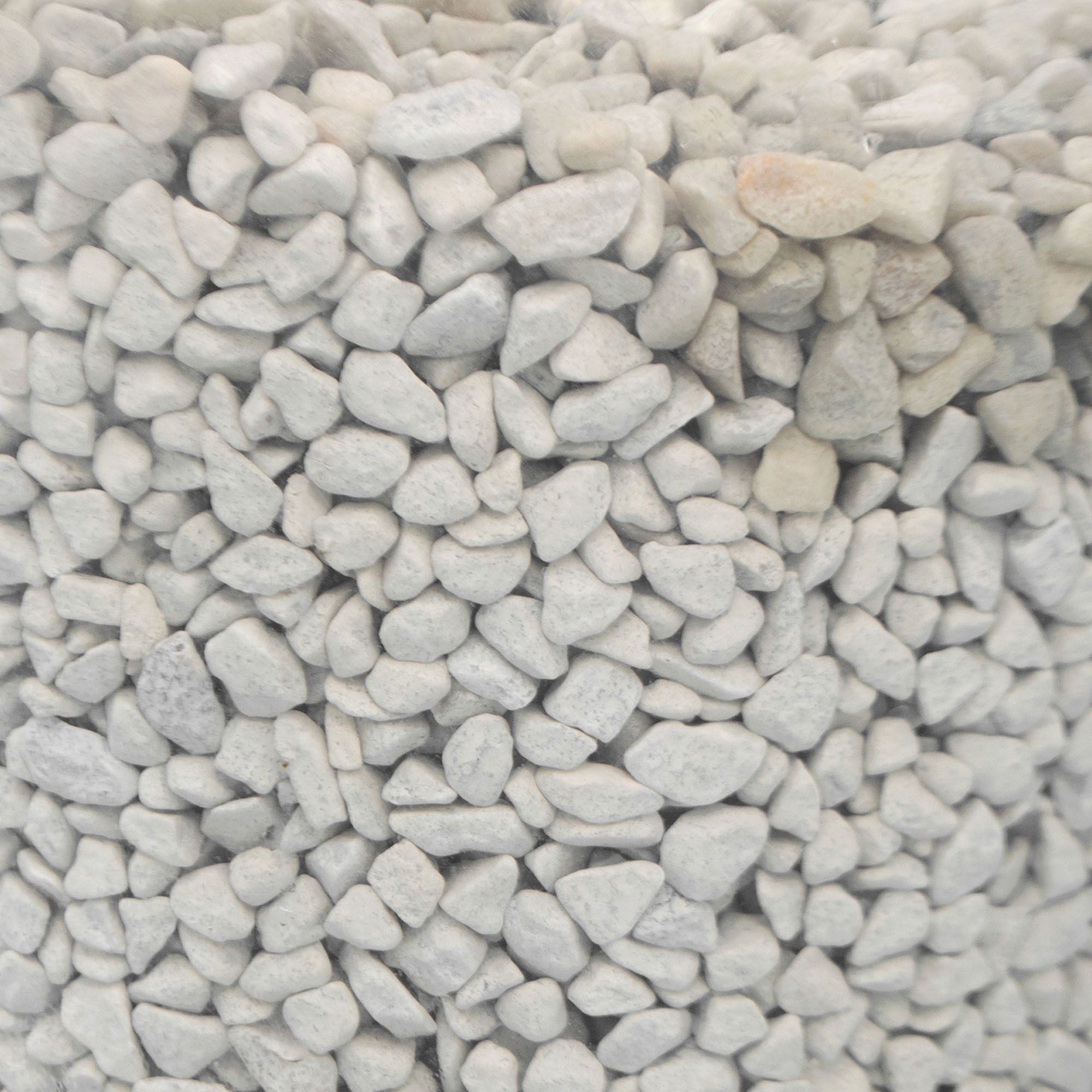 Крошка мраморная серая 4 кг фракция 5-10 мм