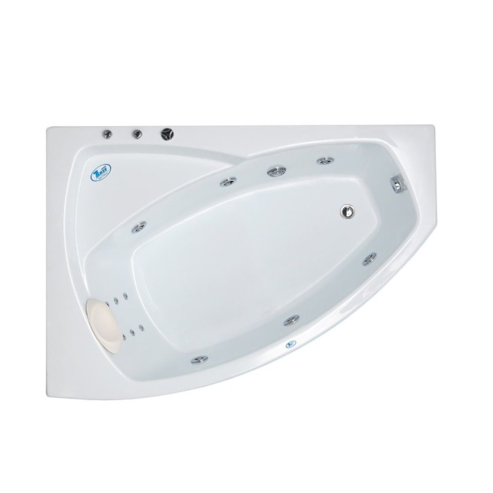 Ванна акриловая BellSan Виола левая 160х100 см