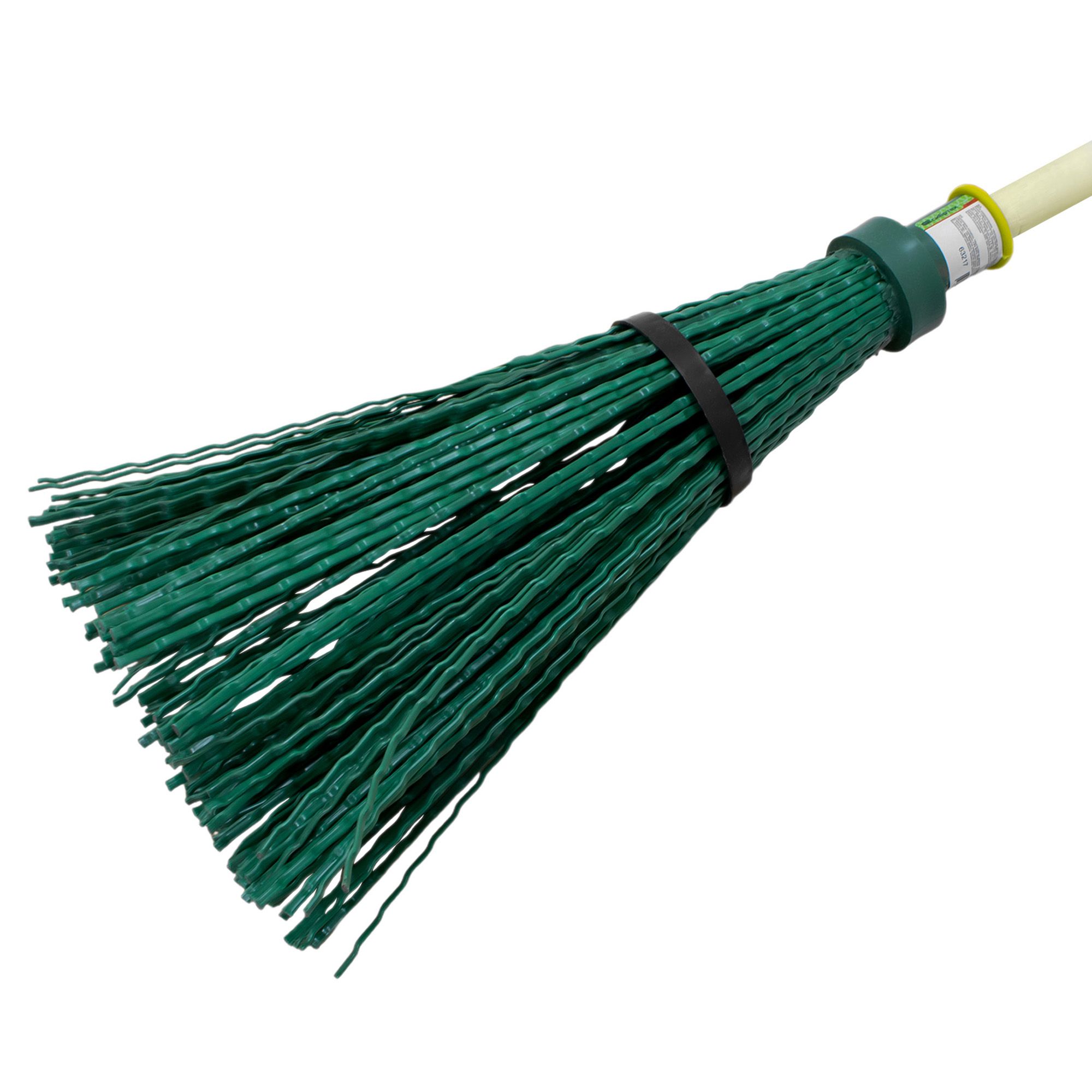 Метла круглая полипропиленовая 190х380х1200 мм с черенком Сибртех