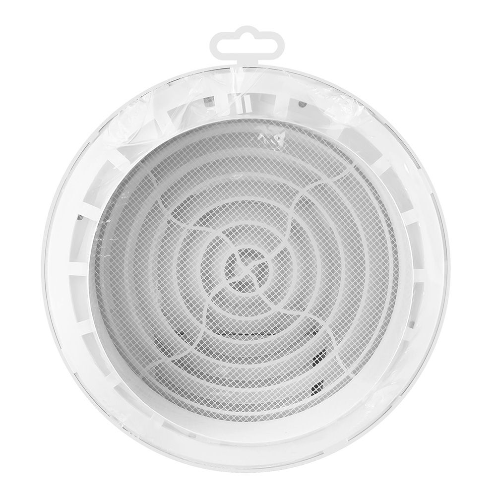 Диффузор приточно-вытяжной со стопорным кольцом и фланцем D150