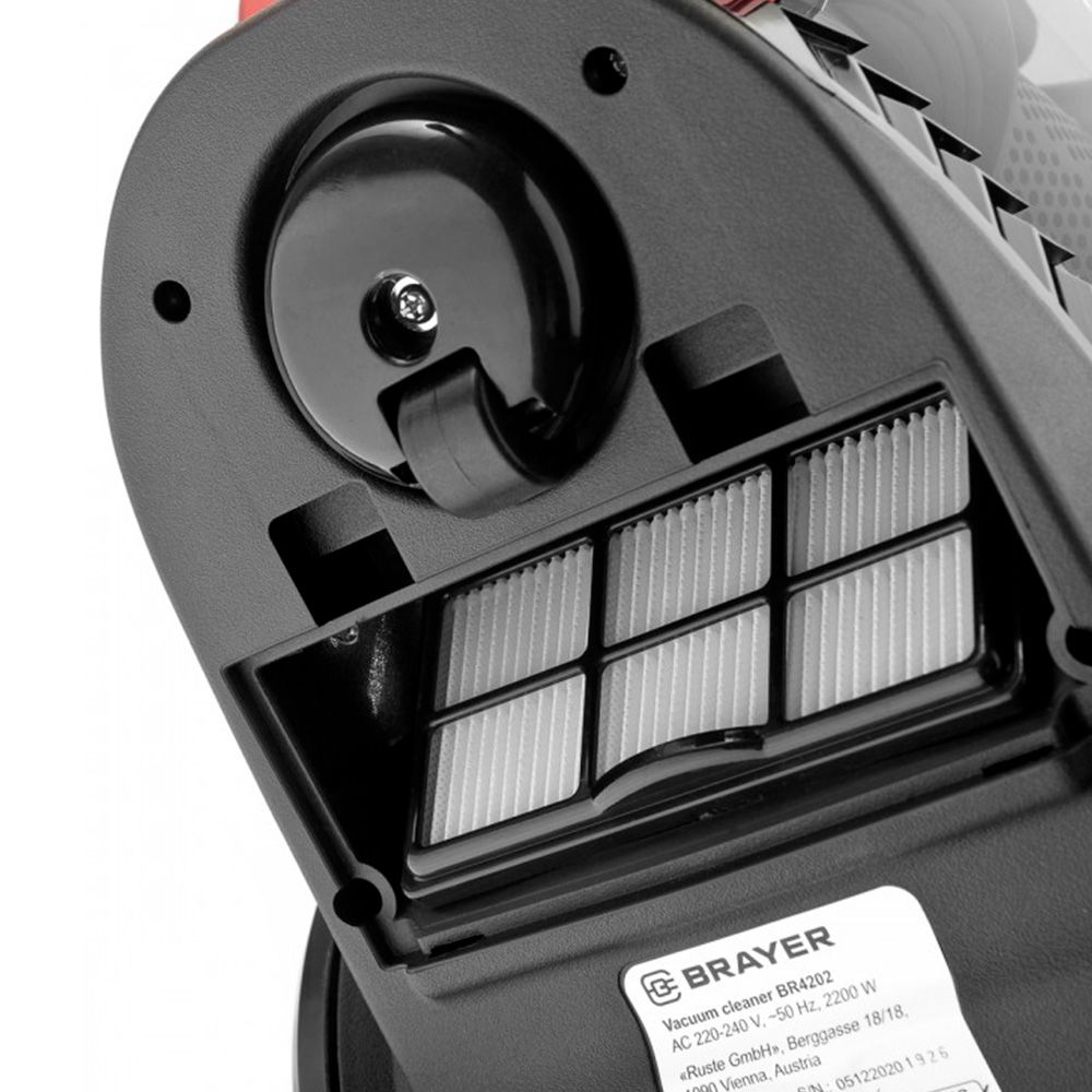 Пылесос BRAYER 2200Вт 2,5л всасывание 420Вт BR4202