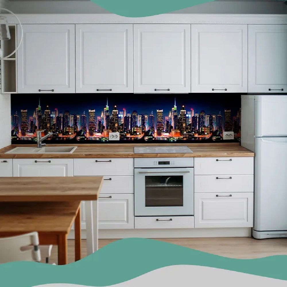 Панель стеновая Город 3000Х600