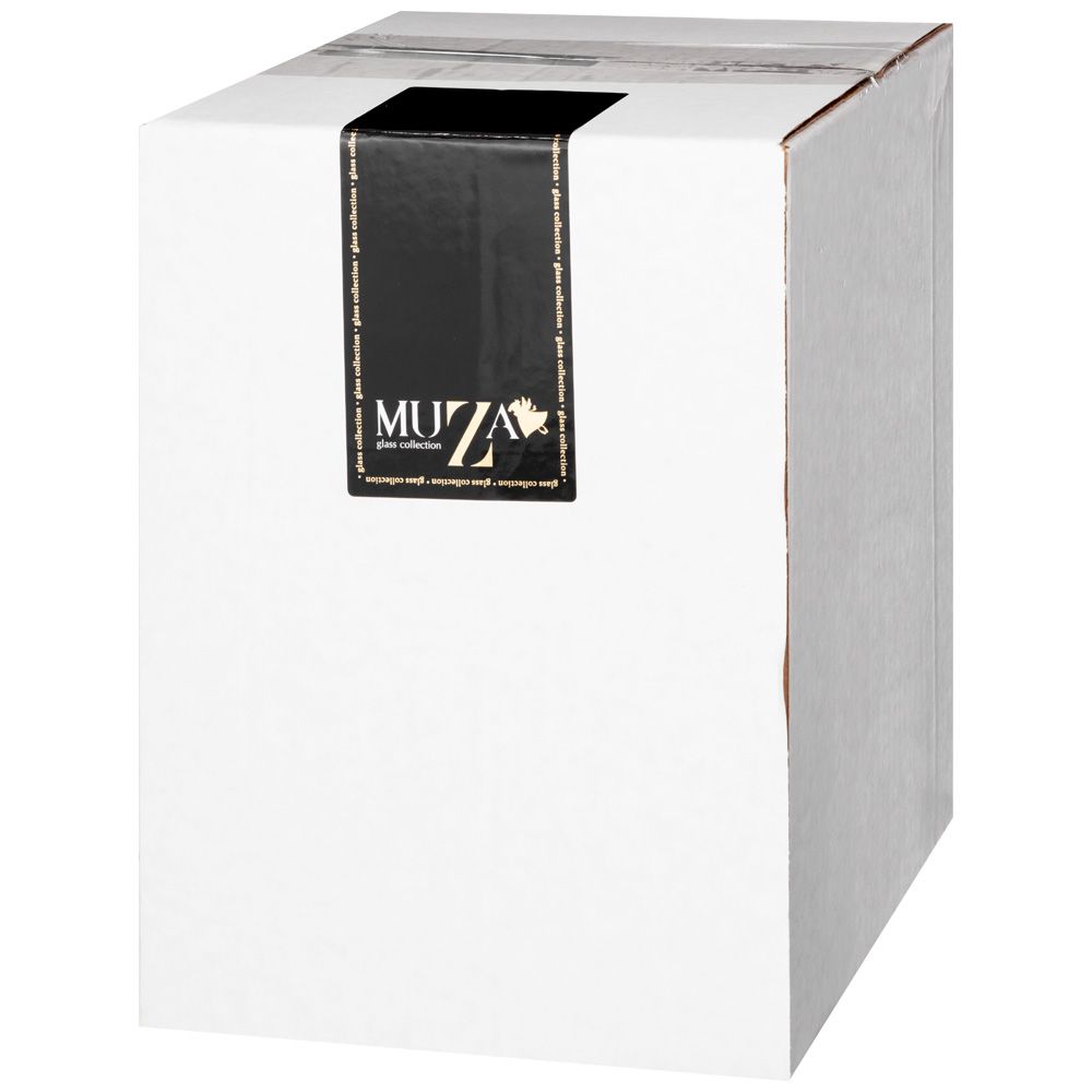 Ваза на ножке Modern smoky/gold 5 л