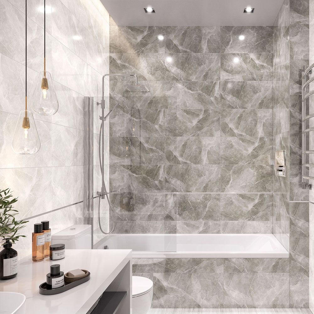 Плитка настенная Global Tile Futuris GT200VG 30x60 см серая 1,62 м2