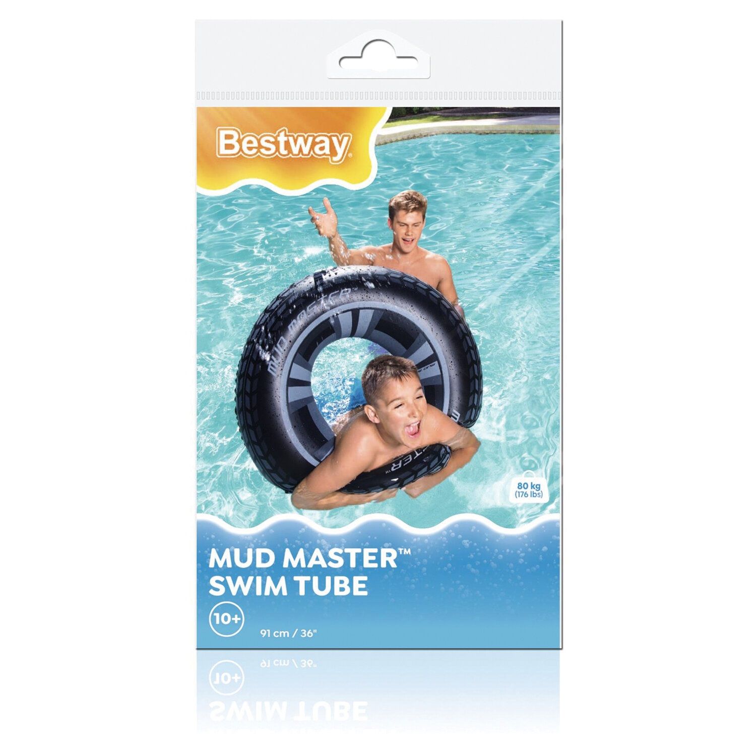 Круг для плавания 91 см от 10 лет Bestway Mud Master