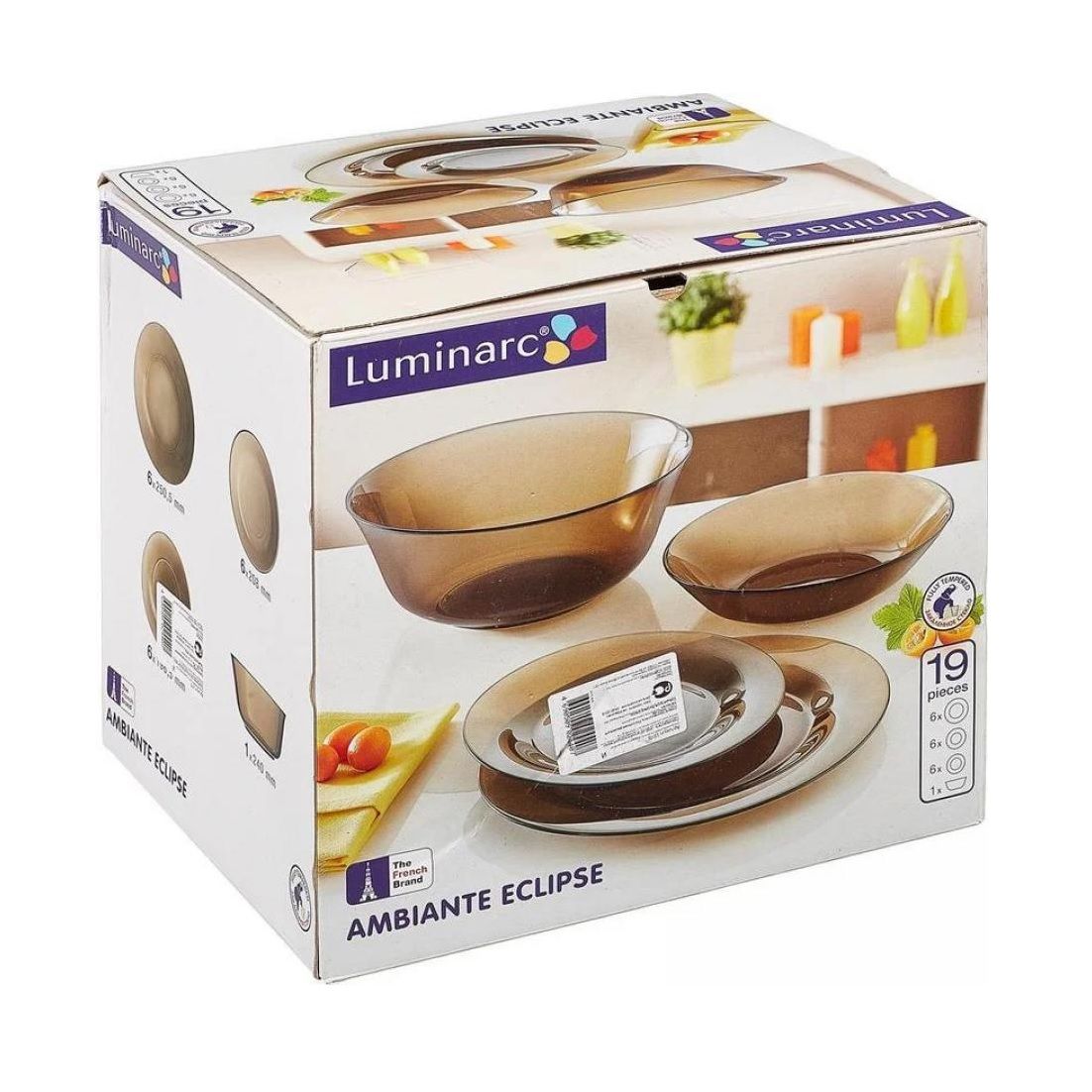 Сервиз столовый Luminarc Ambiante Eclipse 19 предметов