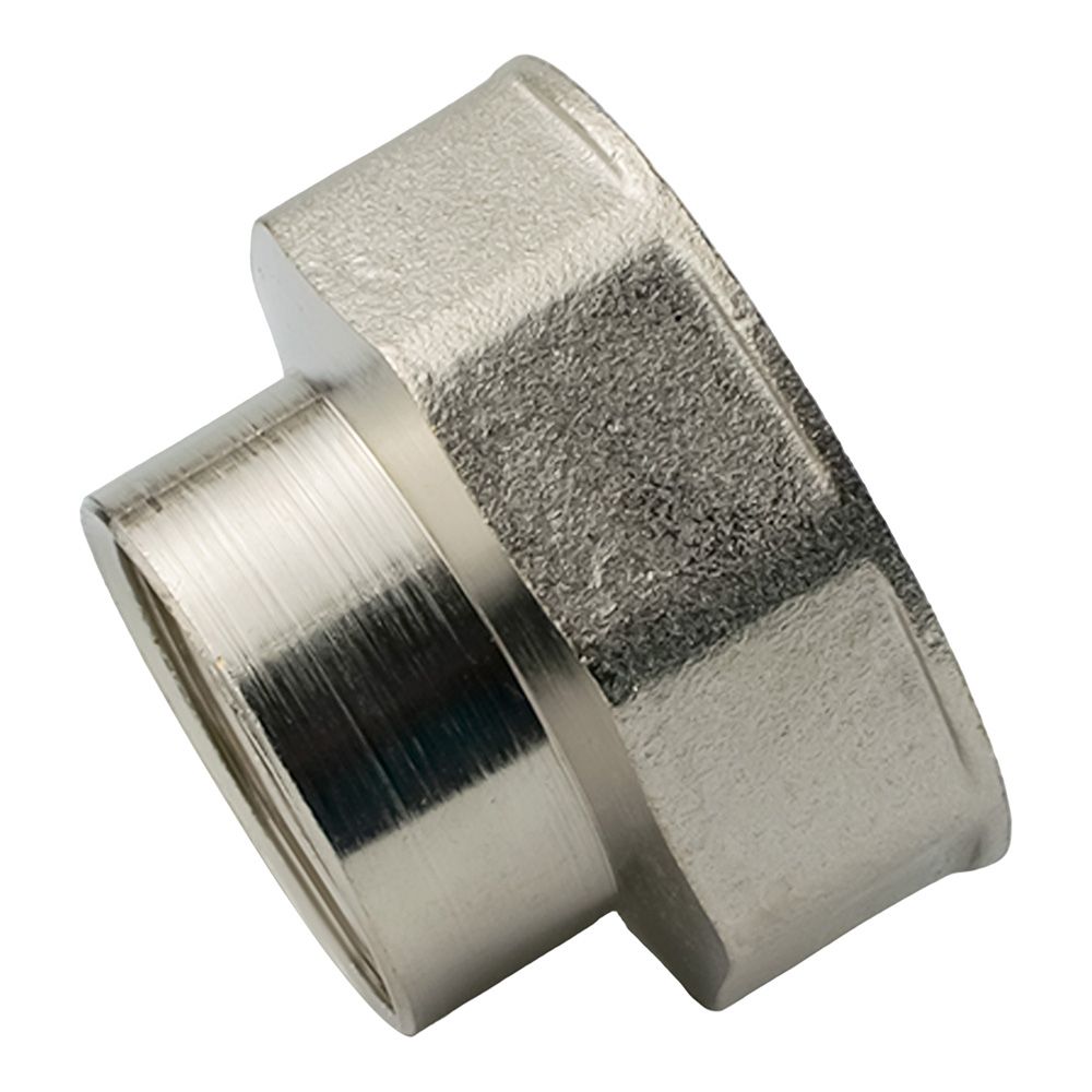 Муфта переходная латунь 1 1/2"х1" ВР/ВР