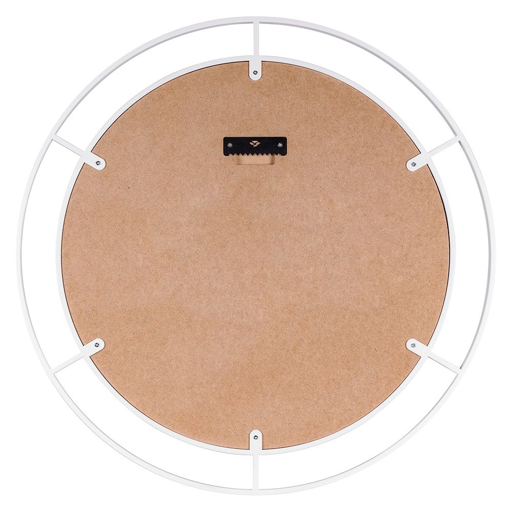 Зеркало Комо 6005-Z1 d600 мм белый