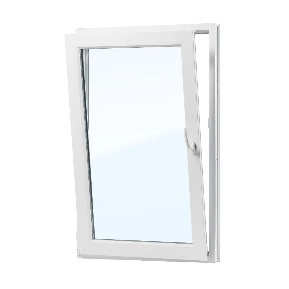 Окно ПВХ 900х1400 24 мм поворотно-откидное левое