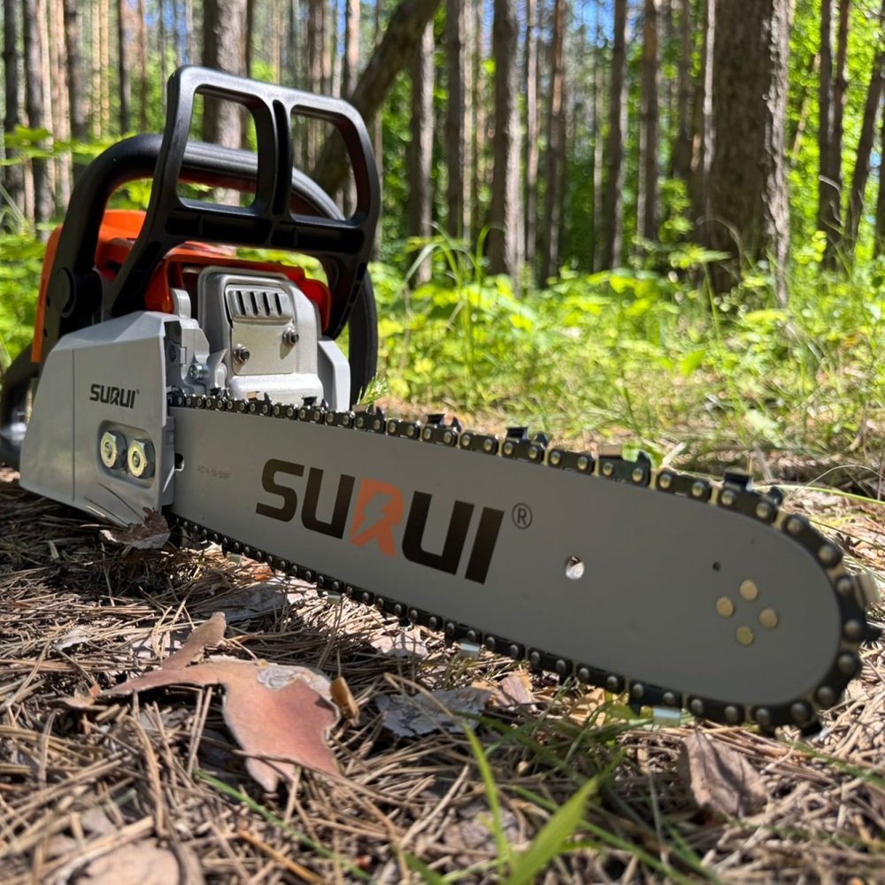 Пила цепная бензиновая Surui CS320 2 л.с. шина 14"/35 см