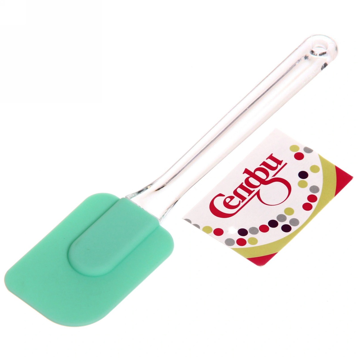 Лопатка кулинарная силиконовая Macarons 18,5х4,5 см 339-536