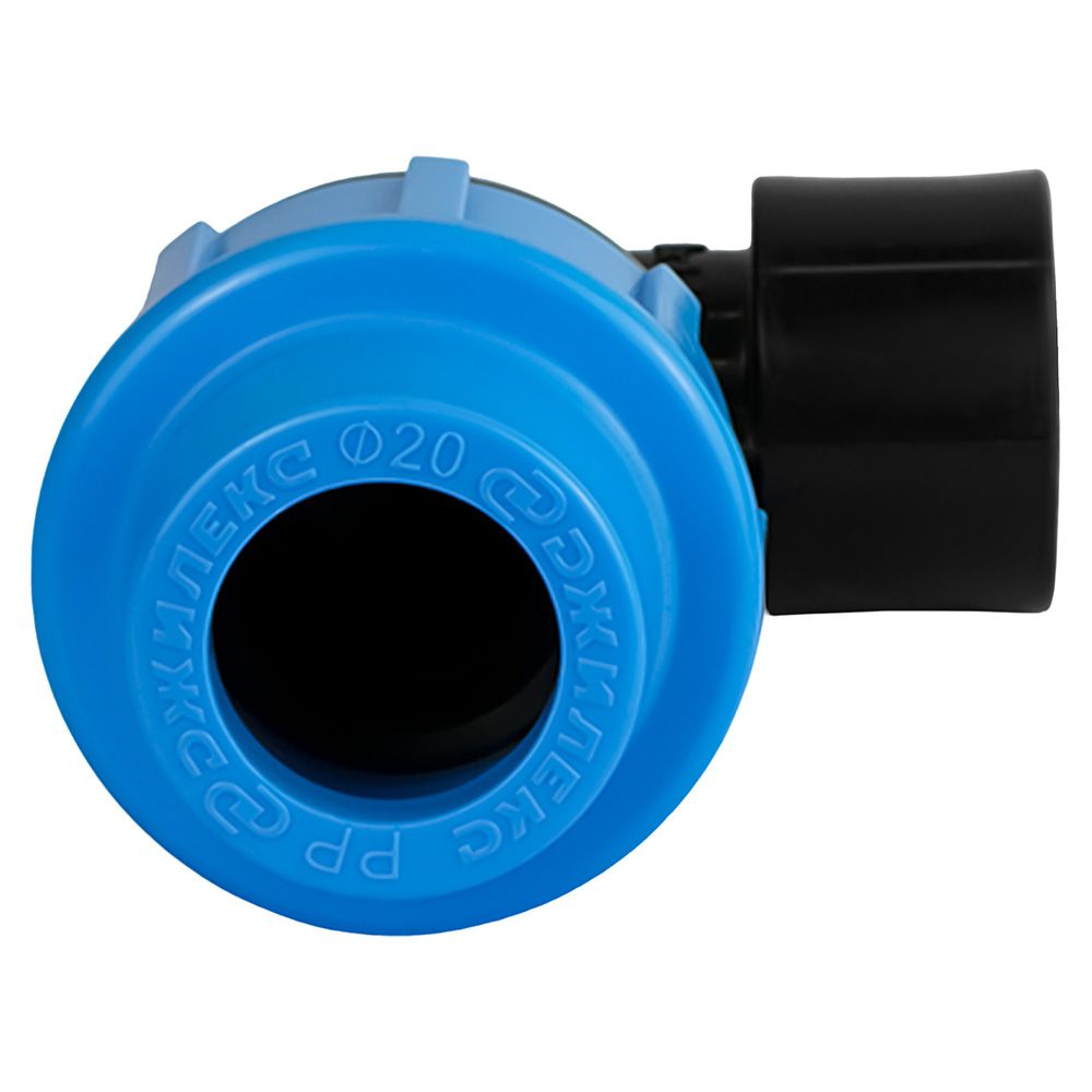 Отвод ПЭ 20 мм х 1/2" ВР Джилекс