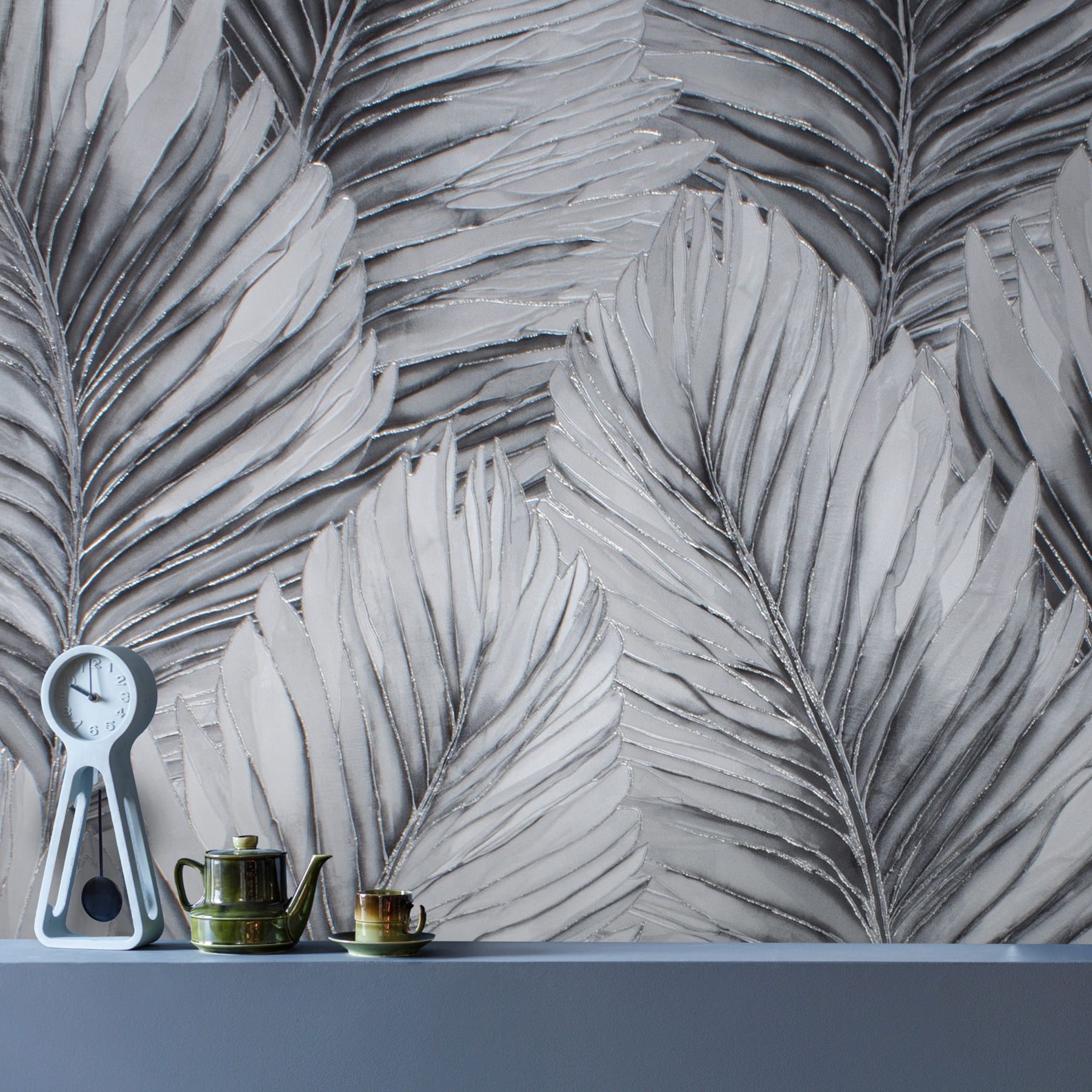 Обои 287319 Victoria Stenova 1,06х10 м Yalta графит