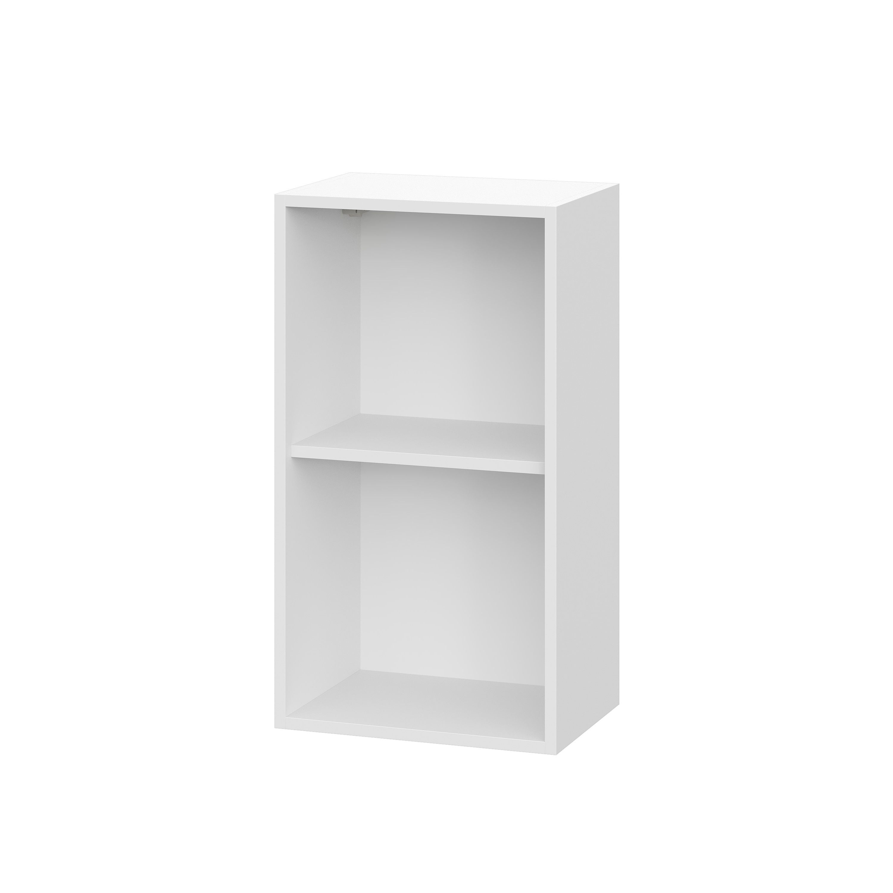 Шкаф глухой 400х720х296 мм Модерн New Бланж Ш400 Белый, ЛДСП