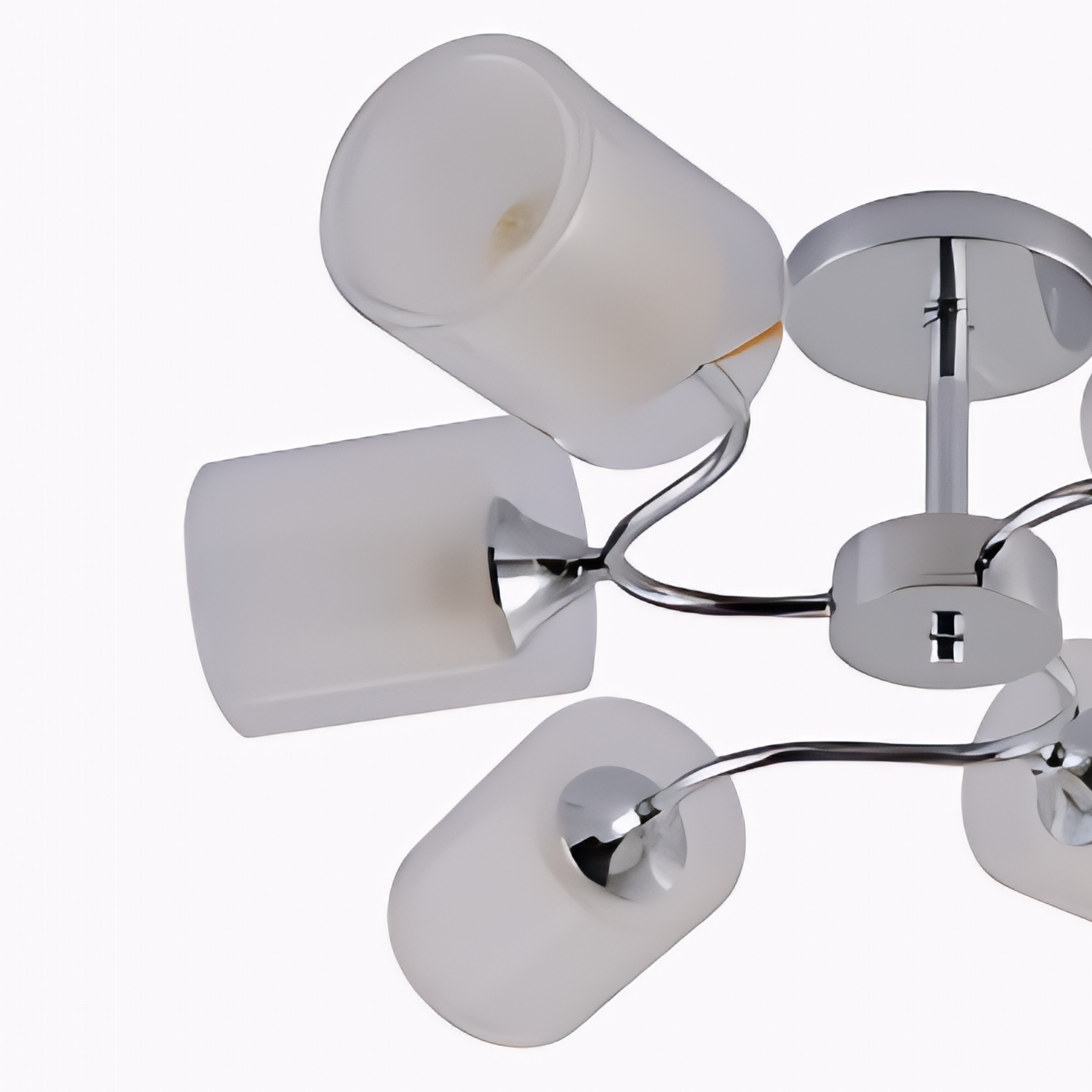 Люстра потолочная XA1610/6 CR хром 6х60Вт E27 d660 h170, HN25