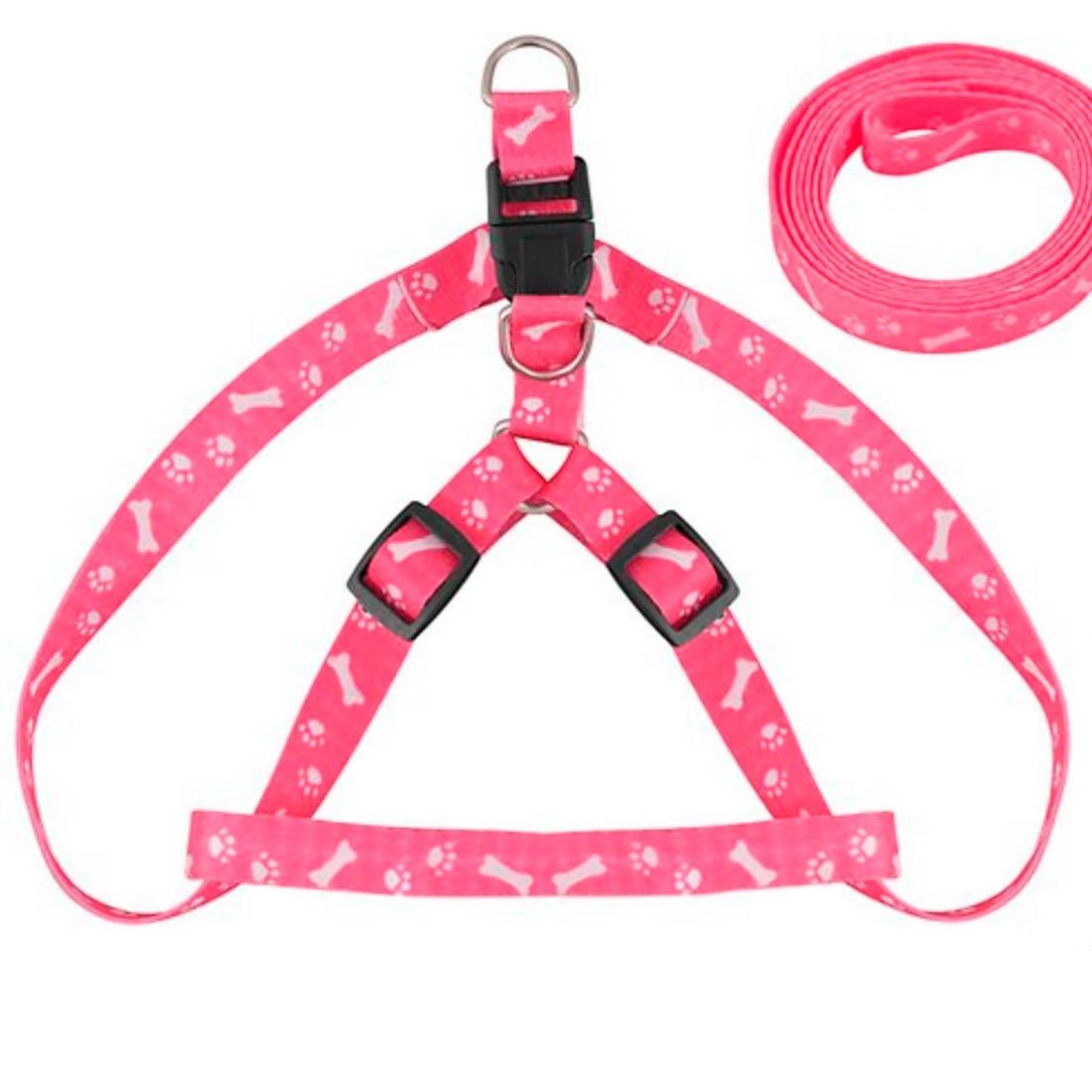 Шлейка для собак прогулочная с поводком размер S VL40-30