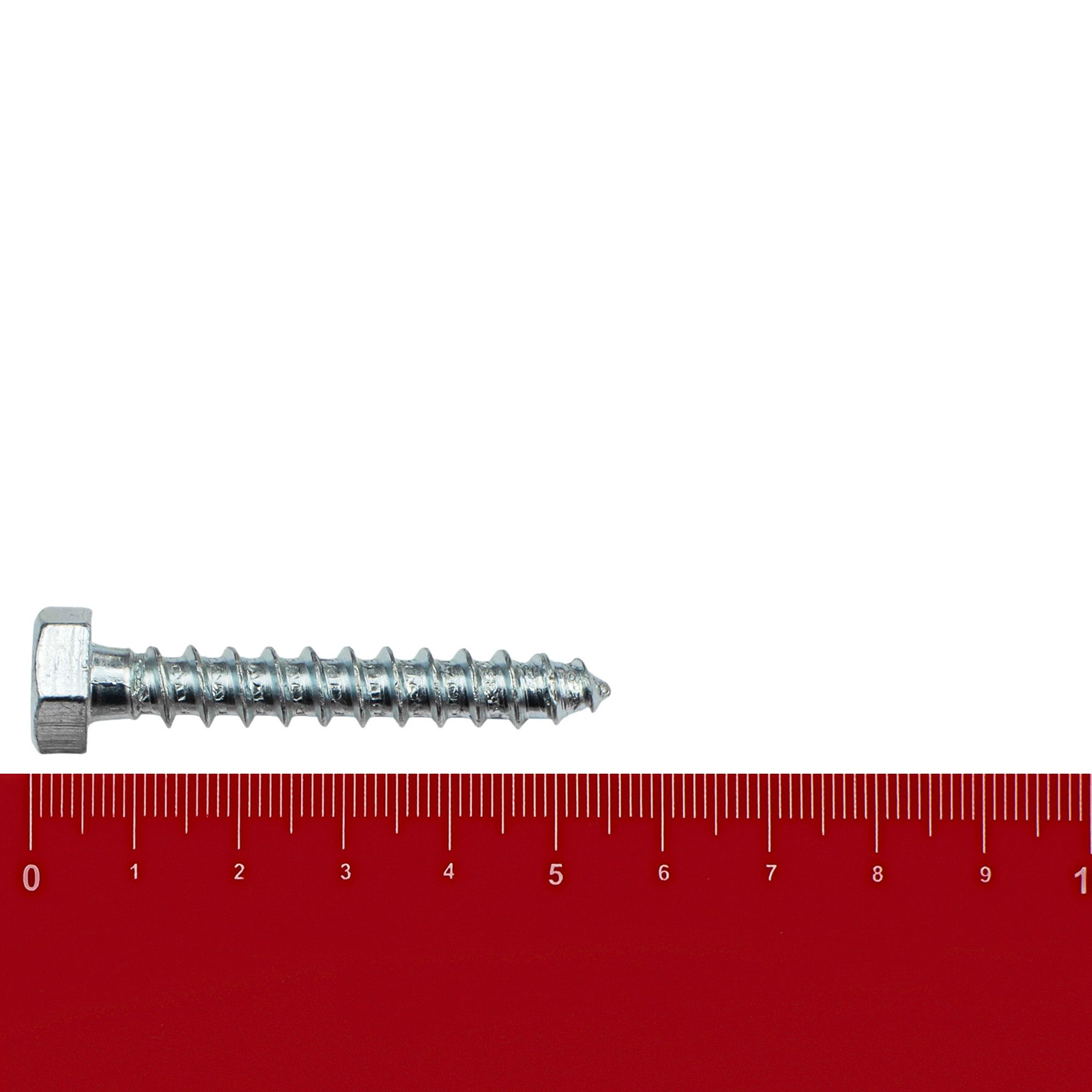 Шуруп-глухарь с шестигранной головкой 8х50 мм вес