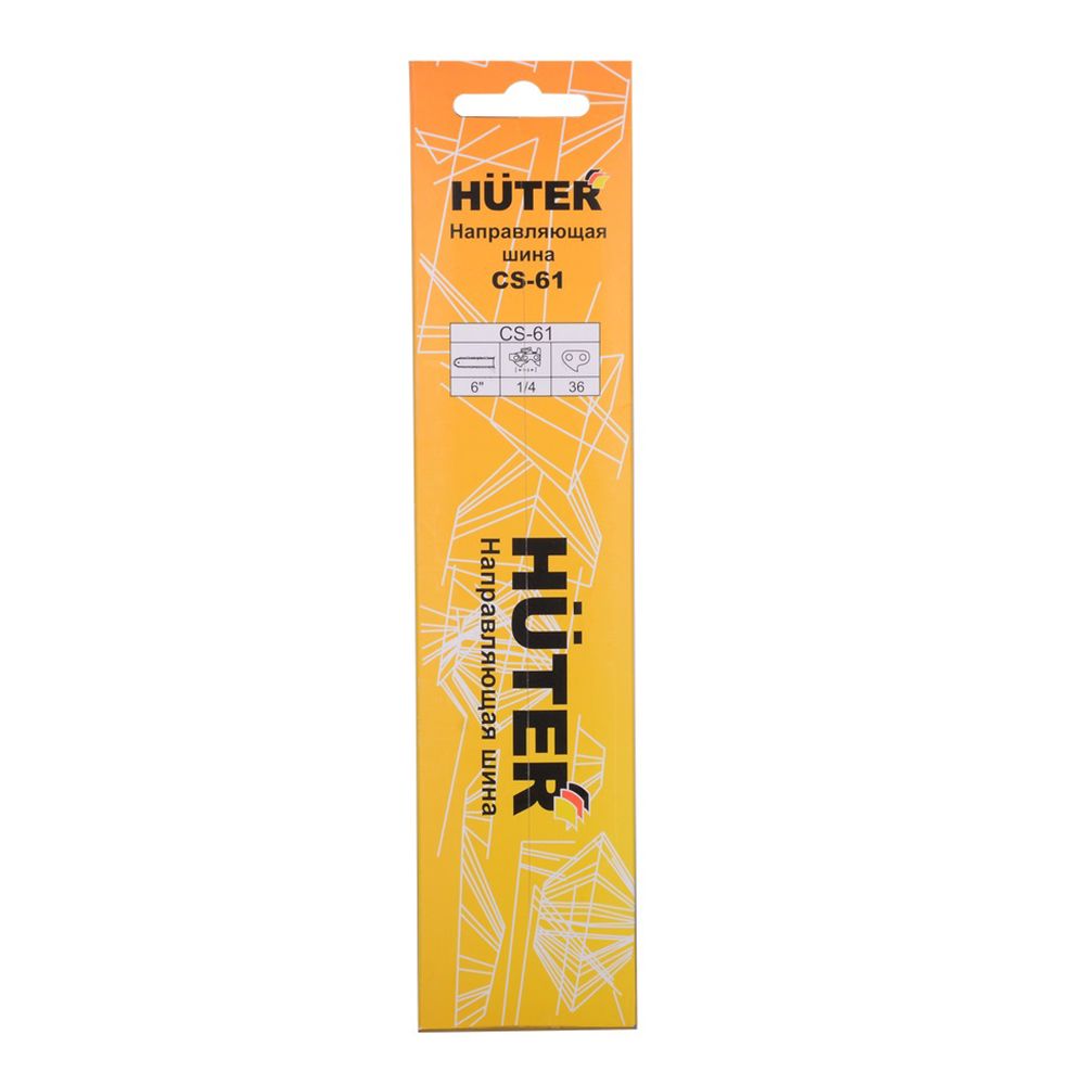 Шина пильная 15,24 см 1/4" 1,1 мм 36 зв Huter CS-61 для ELS-20Li