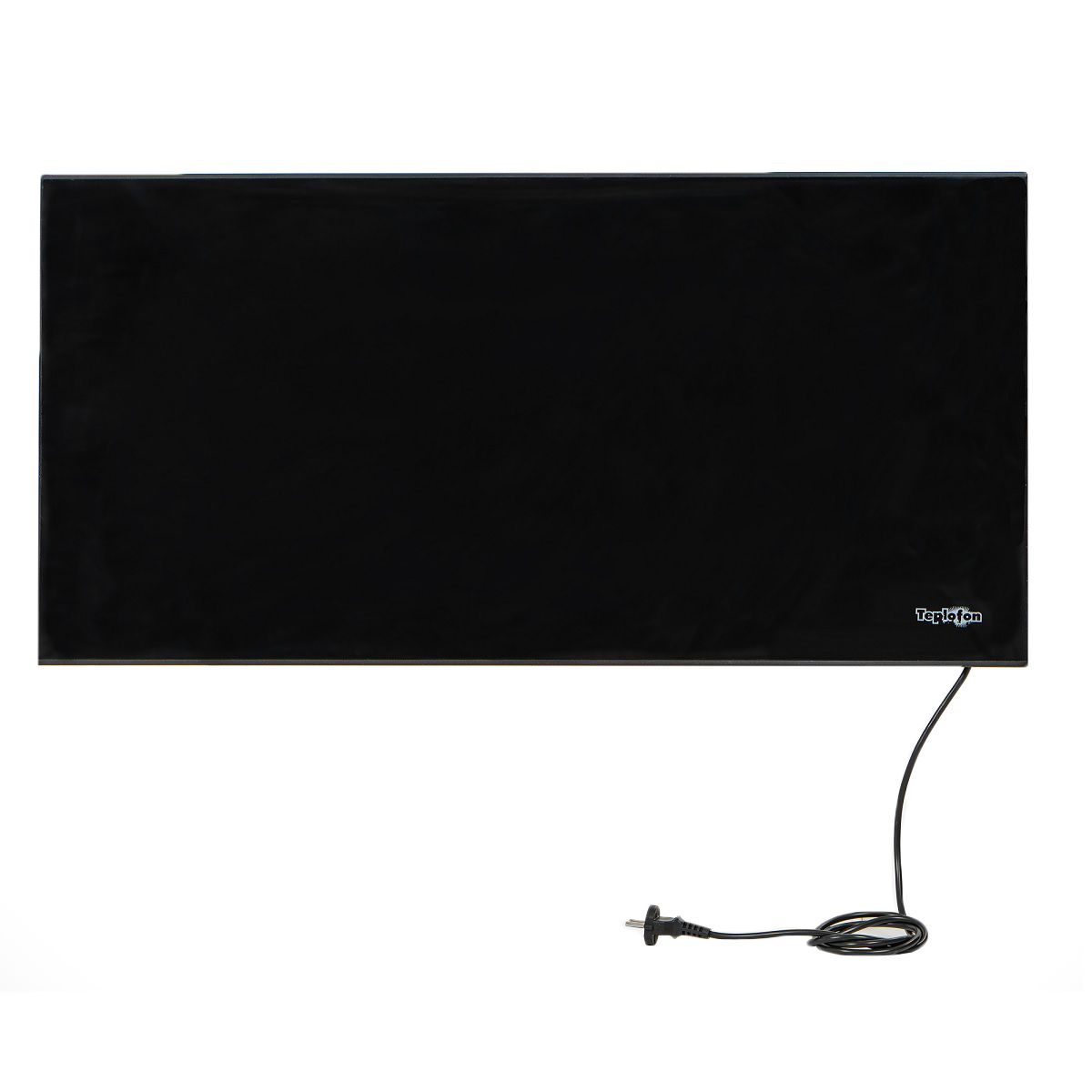 Обогреватель инфракрасный Теплофон-Glassar ЭРГН черный 0,6кВт S-12м2