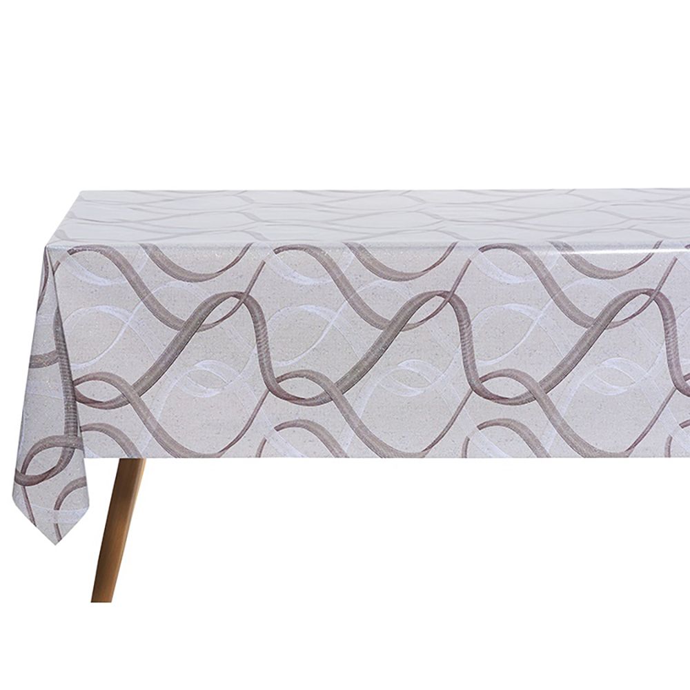 Клеенка ПВХ на тканевой основе Dekorelle Glance 655 1,4 м