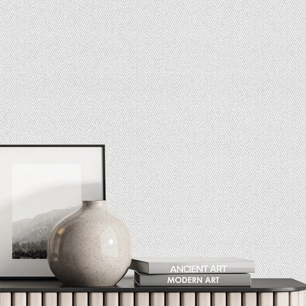 Обои Артекс Атлантис 11404-01 серые рогожка 1,06х10 м