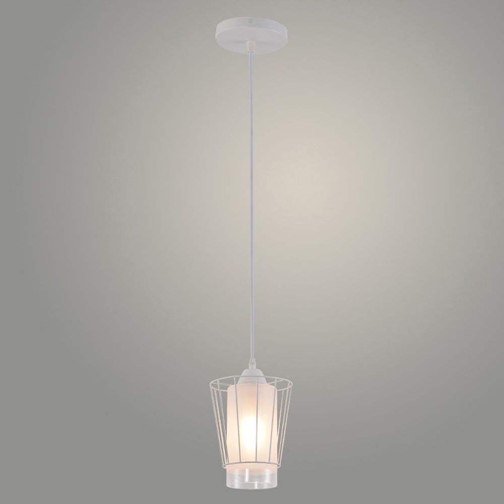 Светильник подвесной XA3193/1HQ WH 1х60Вт Е27 d15 см h100 см HN23 белый