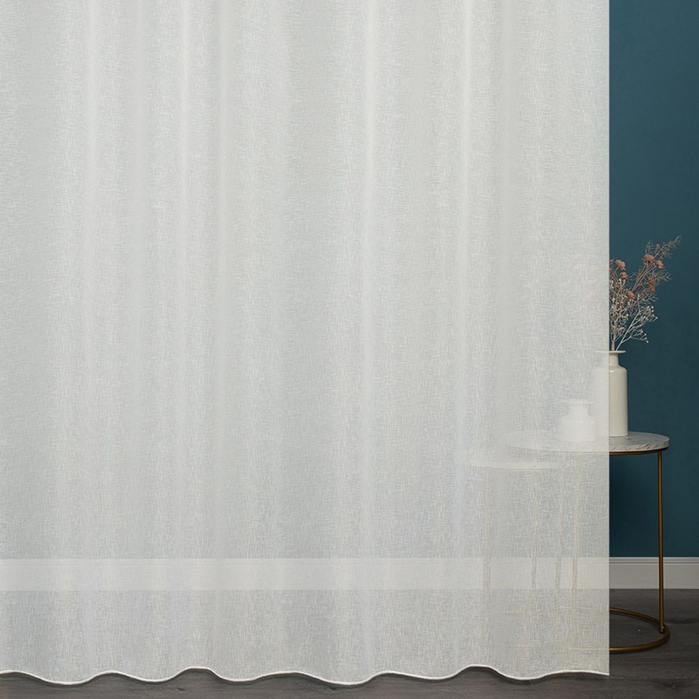 Ткань для штор Тюль батист TC A142-01/300 Fen L ut NC белый