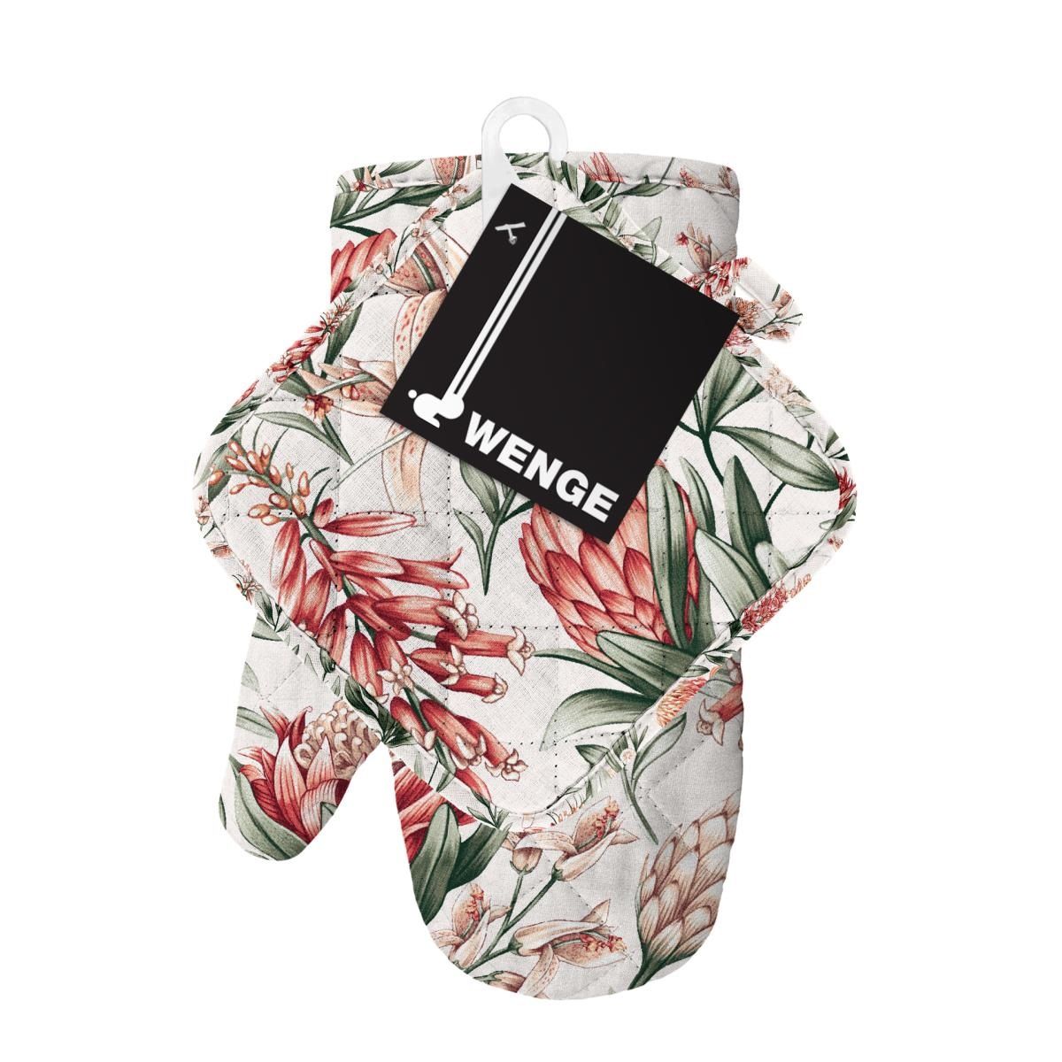 Прихватка рогожка Wenge 18х20 см арт 903 рис 60052-1 Floral aura