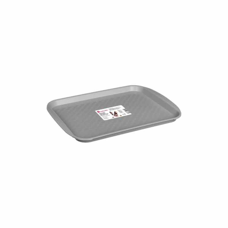 Подставка под миску для животных Lucky Pet 33х26 см серый 434213311