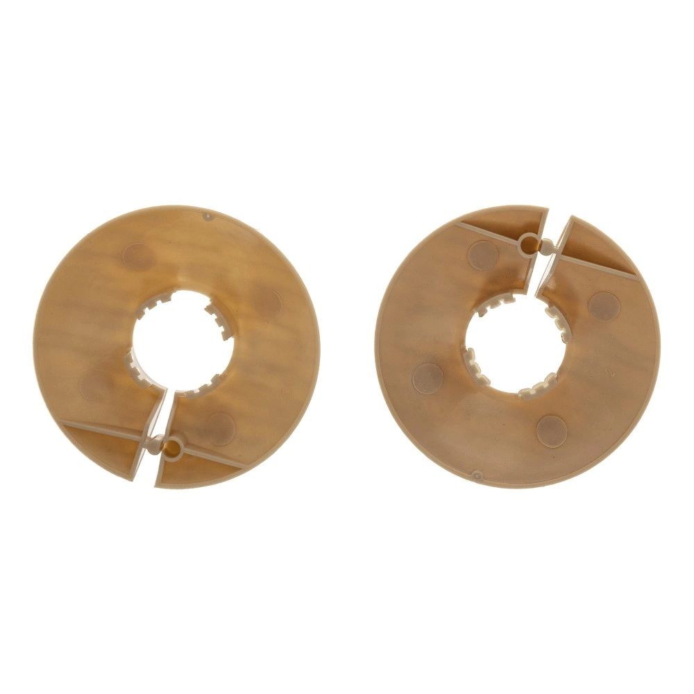 Розетты напольные d20 мм дуб светлый 2 шт