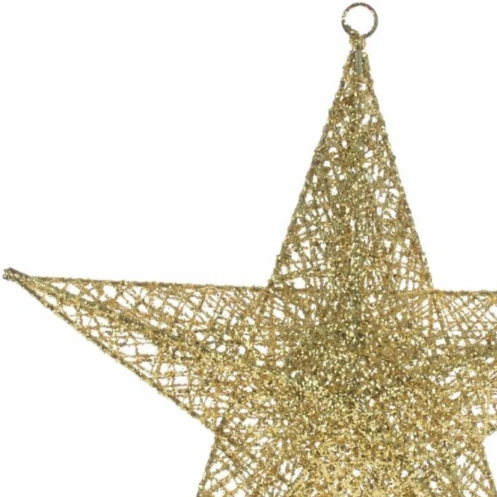 Украшение новогоднее Звезда L20 W6 H21 см