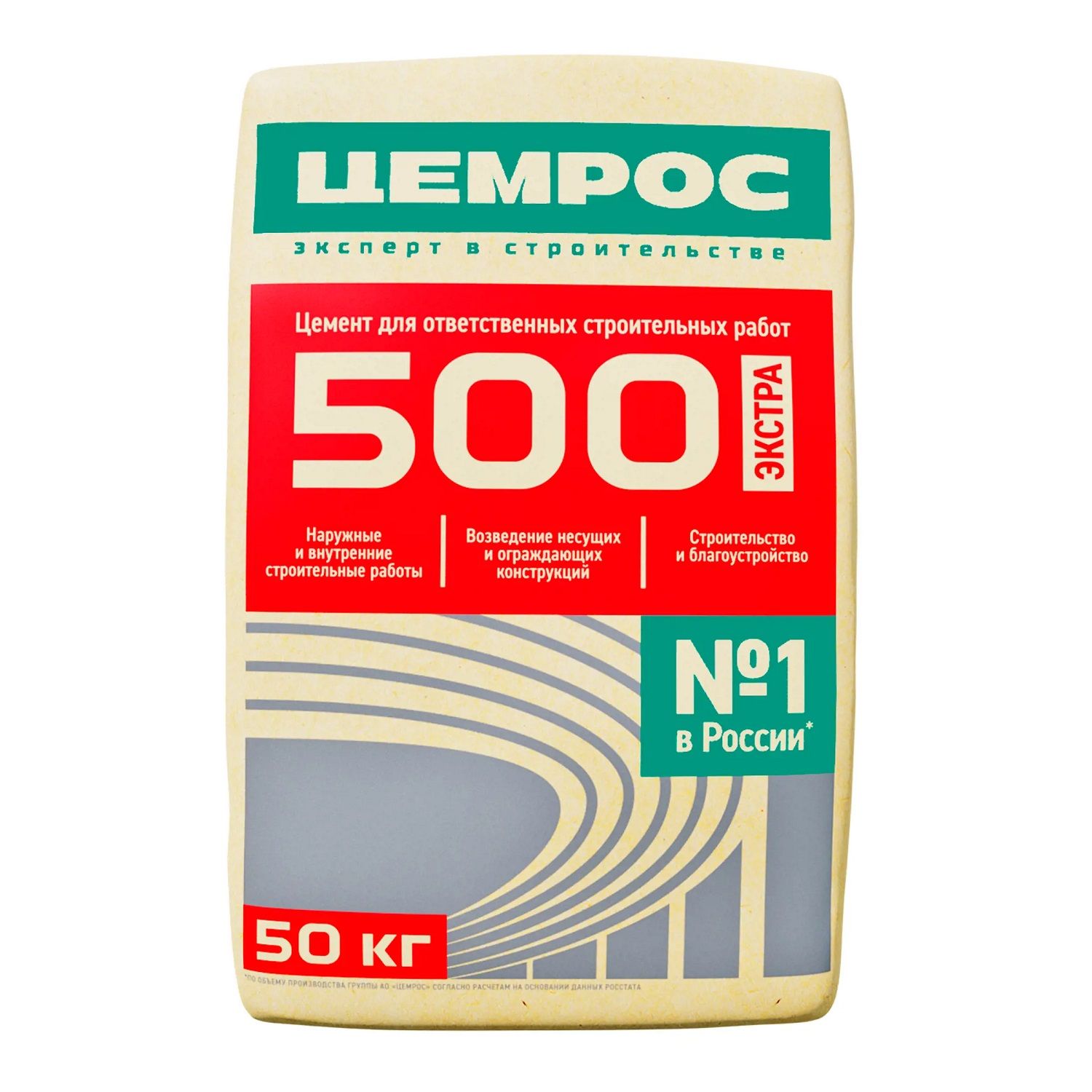 Цемент ЦемРос М500 50 кг