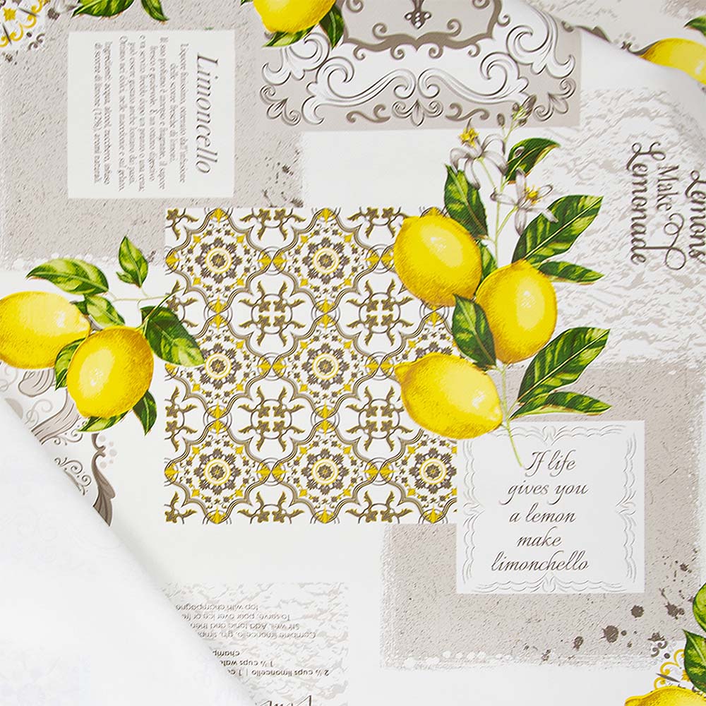 Клеенка ПВХ на нетканой основе Dekorelle Jakline 314 1,4x20 м